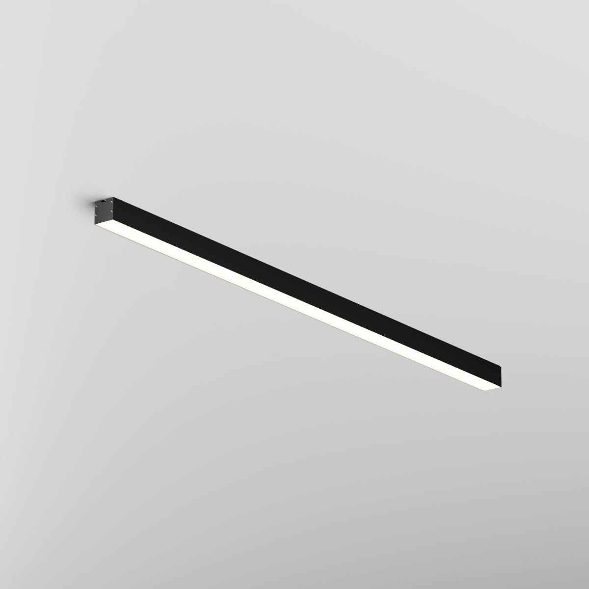 Линейный накладной светильник Maytoni Technical 4000K 35x35 (Черный, 1 м) LL311012 в Санкт-Петербурге