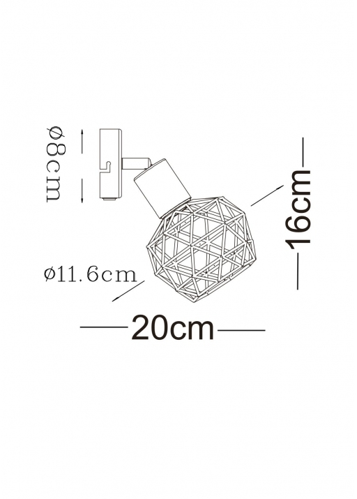 Спот Arte Lamp A6141AP-1WH в #REGION_NAME_DECLINE_PP#