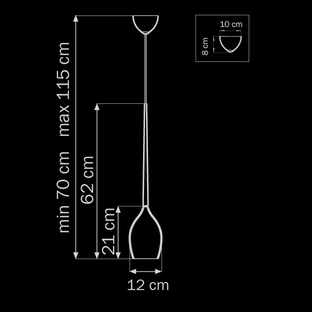 Подвесной светильник Lightstar Meta Duovo 807110 в Санкт-Петербурге