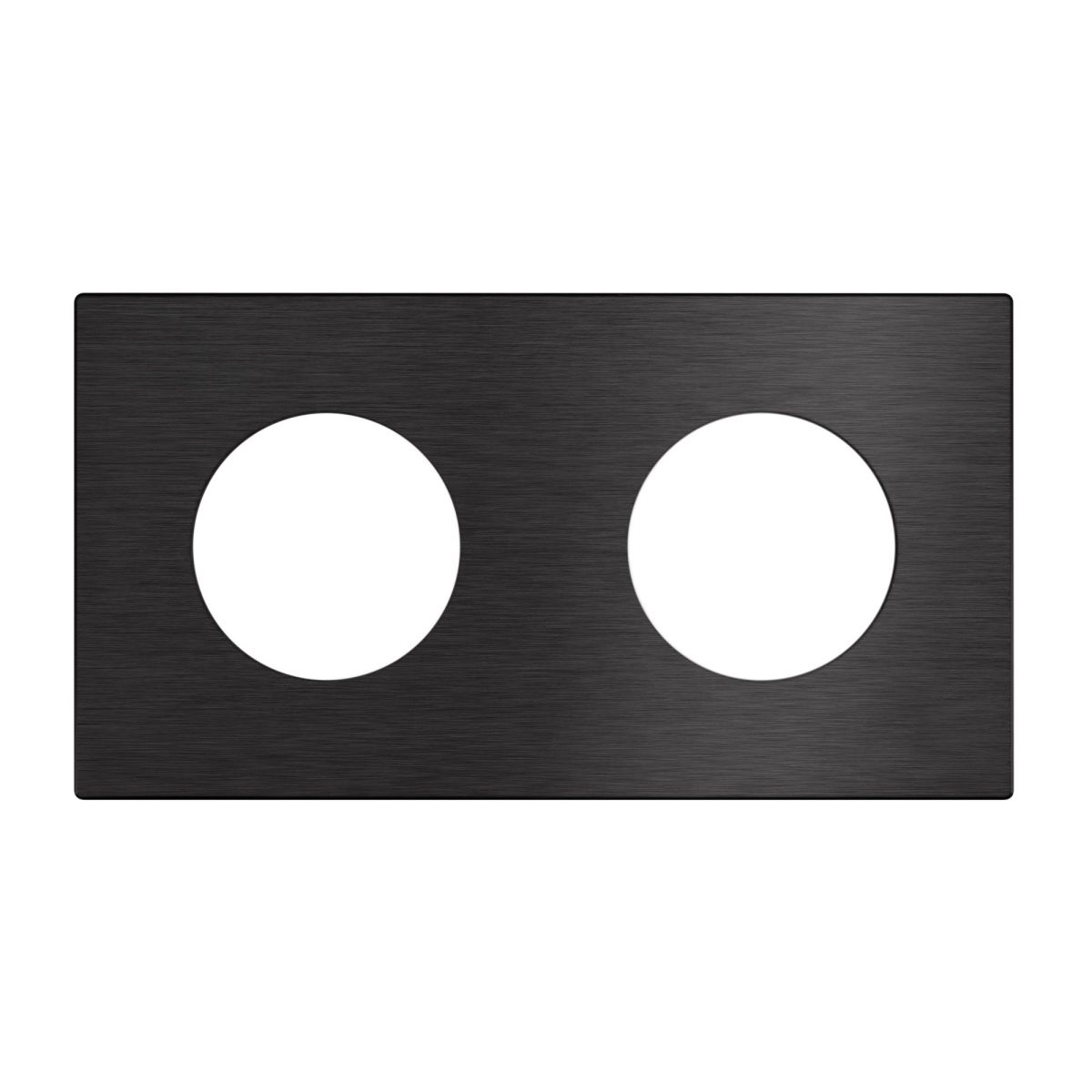 Рамка 2-местная алюминиевая Arlight FRM-PRESTO-ALR-2-BK 043875 в Санкт-Петербурге