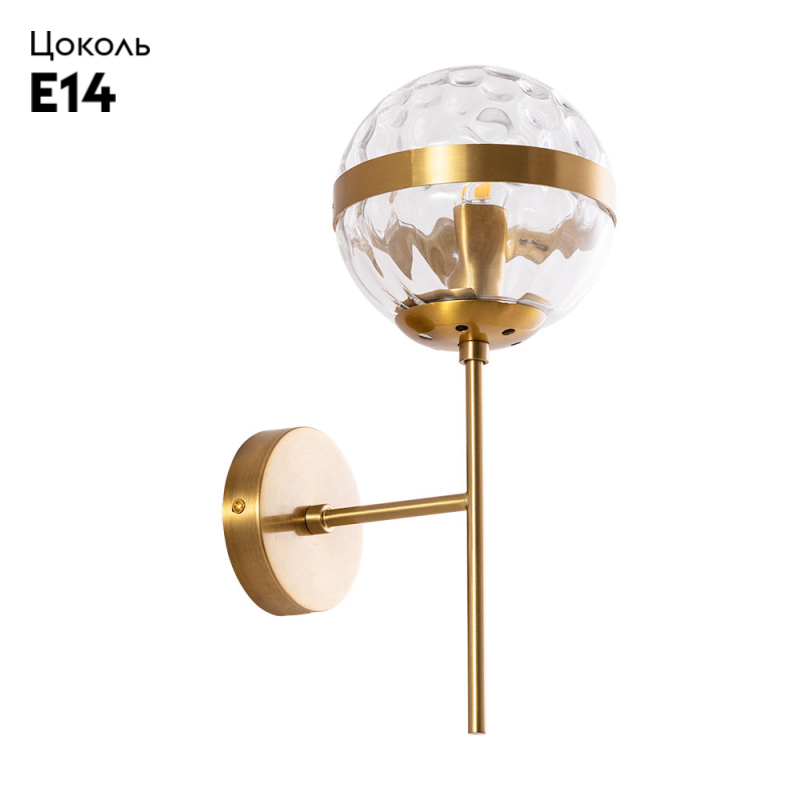 Бра Arte Lamp Delacrua A7770AP-1PB в Санкт-Петербурге