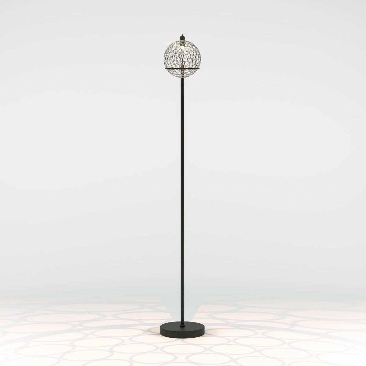 Торшер Eurosvet Gemini 80492/1 черный a069041 в Санкт-Петербурге