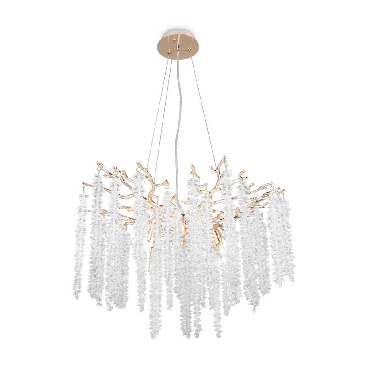 Подвесная люстра Freya Mineral FR1010PL-08G в #REGION_NAME_DECLINE_PP#