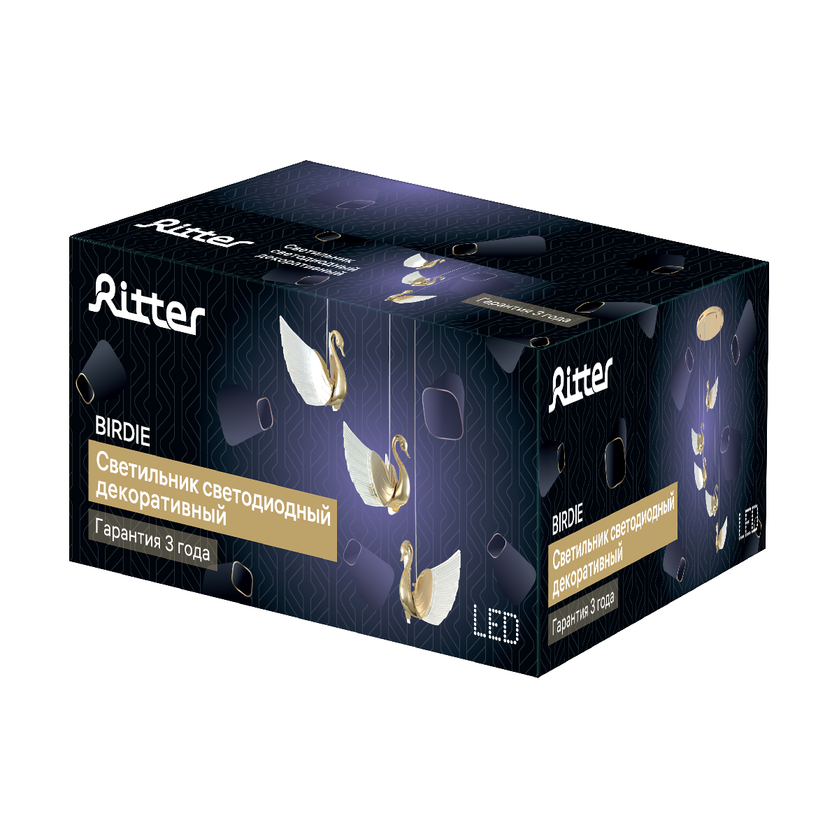 Каскадная люстра Ritter Birdie 51637 2 в #REGION_NAME_DECLINE_PP#