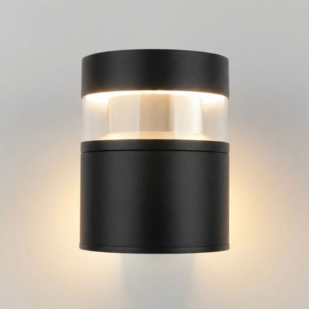 Уличный настенный светильник Elektrostandard 1530 TECHNO LED черный 4690389219139 a072083 в #REGION_NAME_DECLINE_PP#