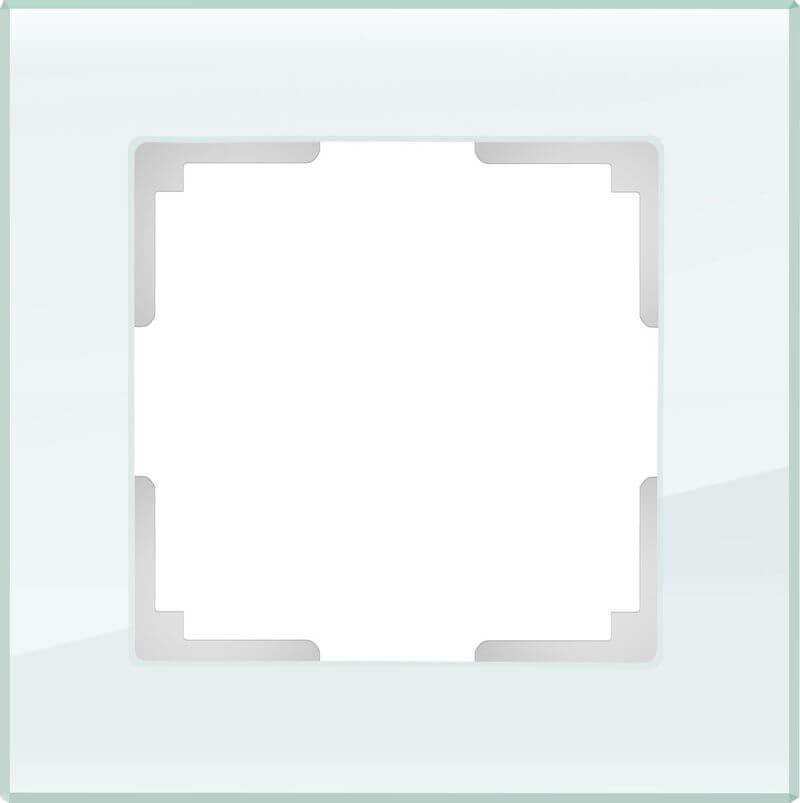 Рамка Werkel Favorit на 1 пост натуральное стекло WL01-Frame-01 4690389060168 в Санкт-Петербурге