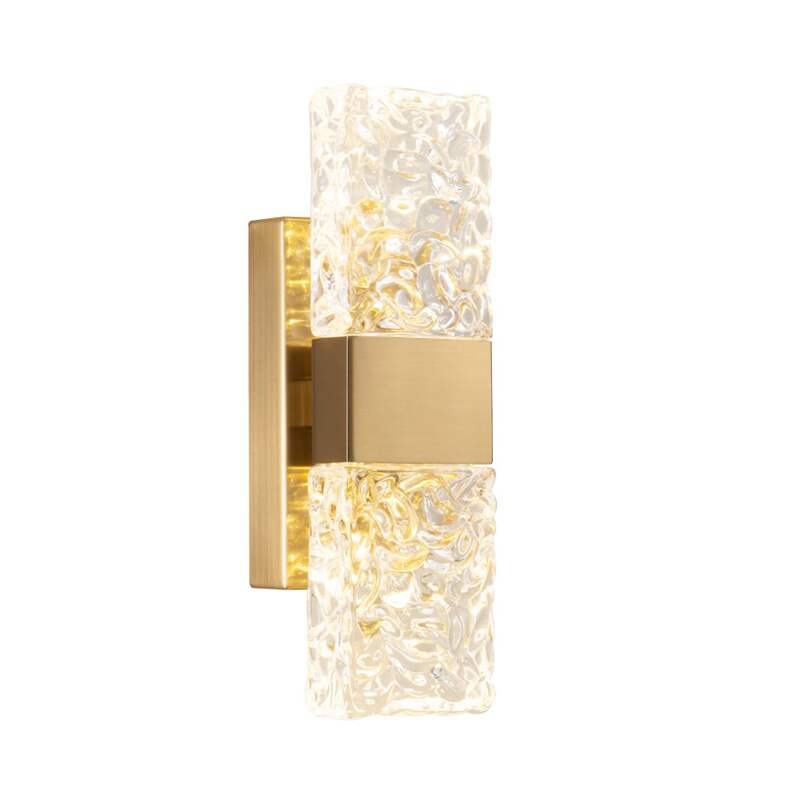 Настенный светильник DeLight Collection Wall lamp 88068W gold/clear в #REGION_NAME_DECLINE_PP#