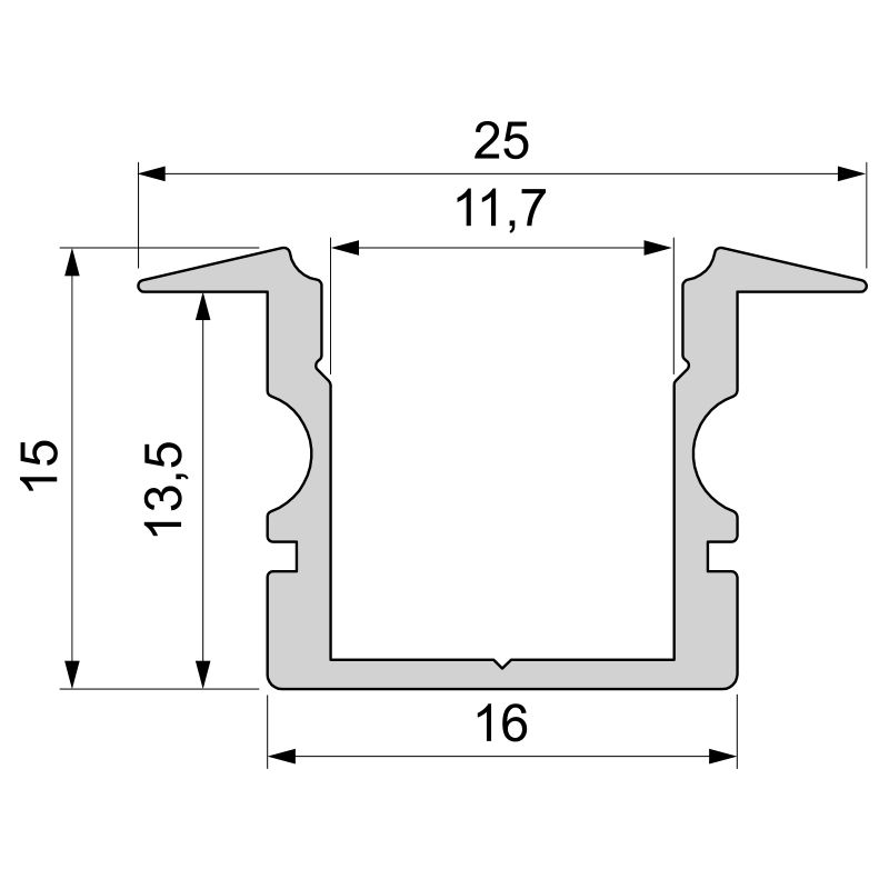 Профиль Deko-Light ET-02-10 975121 в Санкт-Петербурге