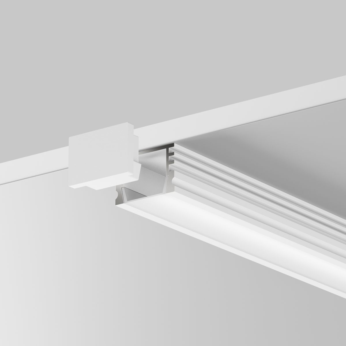 Алюминиевый профиль накладной 16x12 Maytoni Led Strip ALM-005-W-2M 631006 в Санкт-Петербурге