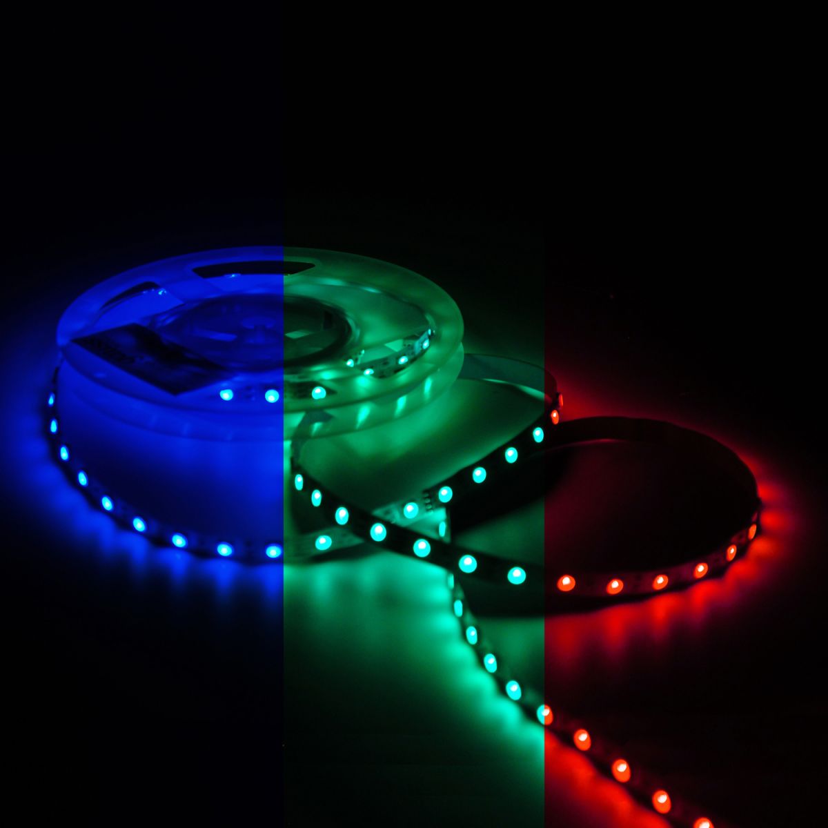 Светодиодная лента Gauss Basic 12В 5050 10Вт/м RGB 3м IP20 BT041 в Санкт-Петербурге