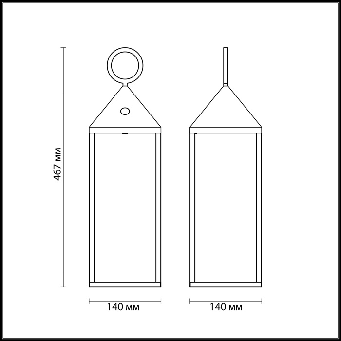 Уличный светодиодный светильник Odeon Light York 4604/2TL в Санкт-Петербурге