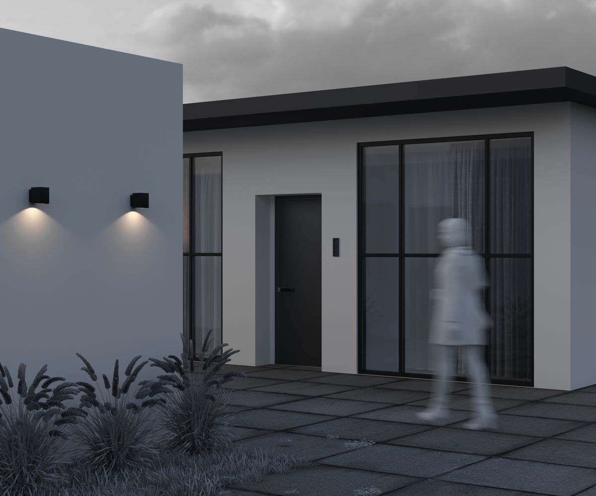 Уличный настенный светильник Maytoni Block O507WL-L5B3K в Санкт-Петербурге