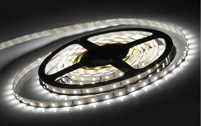 Светодиодная лента Arlight RT 2-5000 12V White6000 (2835, 300 LED, PRO) 015703(B) в Санкт-Петербурге