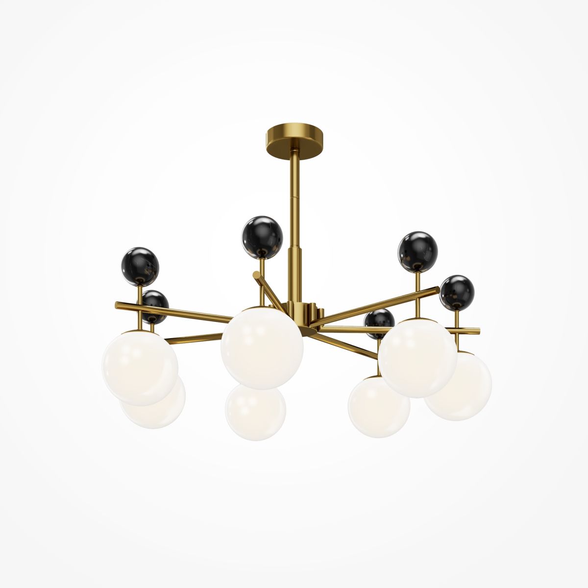 Люстра на штанге Maytoni Museo MOD436PL-07BS в #REGION_NAME_DECLINE_PP#