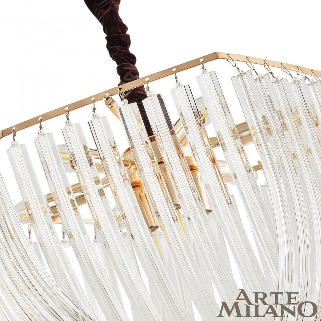 Подвесная люстра Arte Milano S.97378.D600.H430.E14.9 G в Санкт-Петербурге