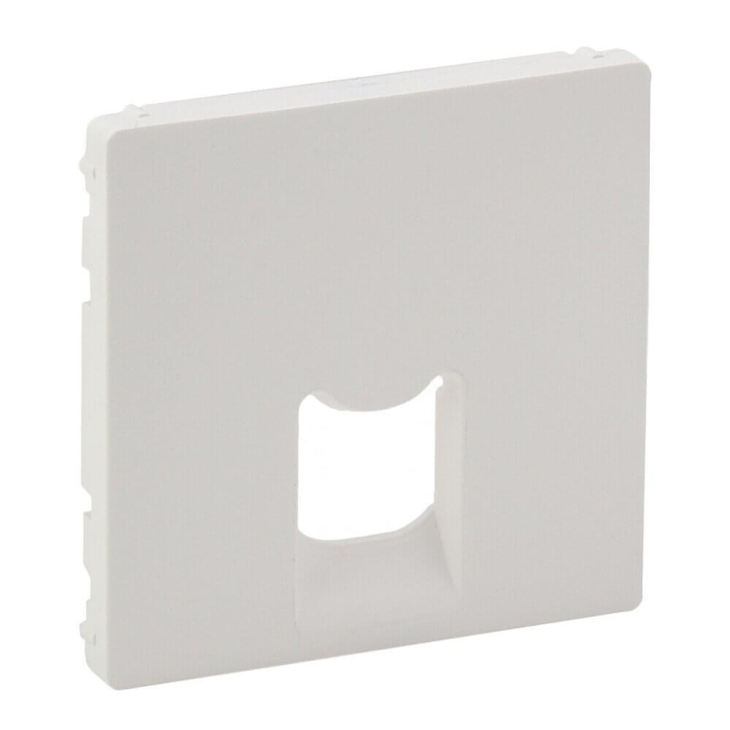 Лицевая панель Legrand Valena Life розетки телефонной RJ-11/Ethernet RJ-45 белая 755410 в Санкт-Петербурге