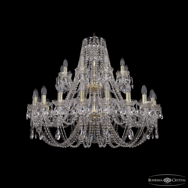 Подвесная люстра Bohemia Ivele Crystal 1406/20+10/360/2d G в Санкт-Петербурге