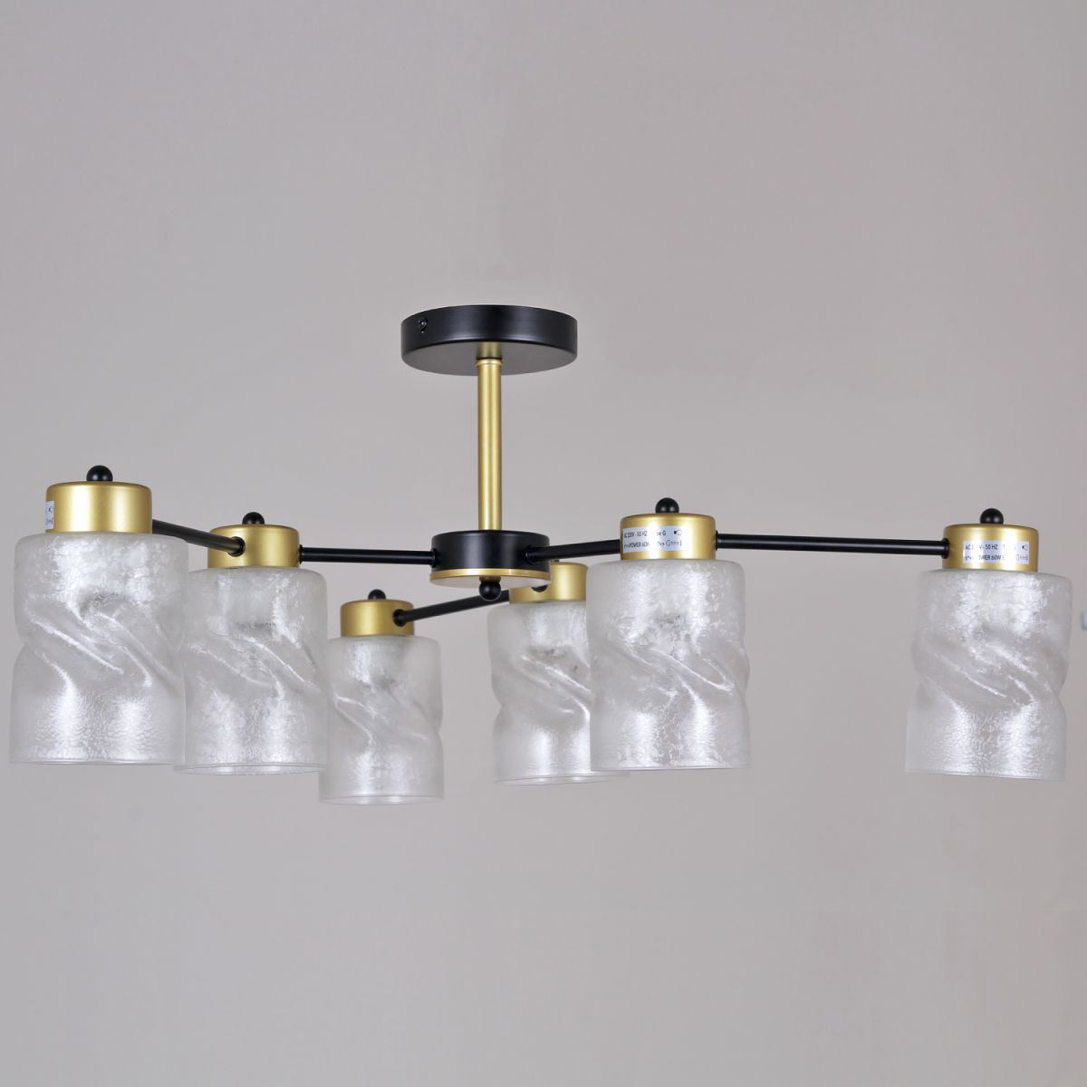 Люстра на штанге ILLUMICO Reluce 10118-0.3-06 в #REGION_NAME_DECLINE_PP#