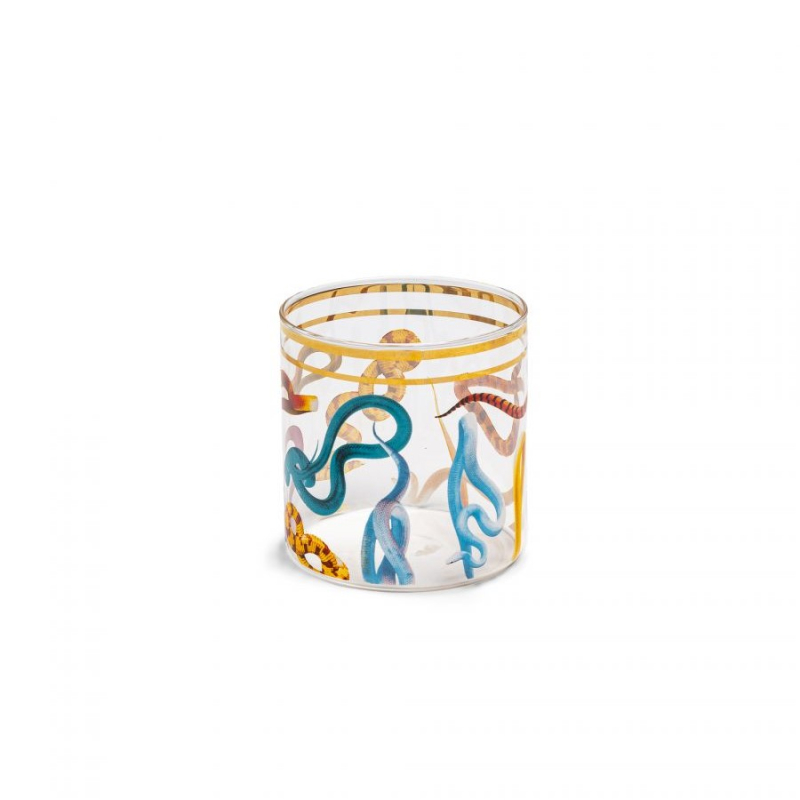 Стакан Snakes Seletti Toiletpaper Glass 15983 в Санкт-Петербурге