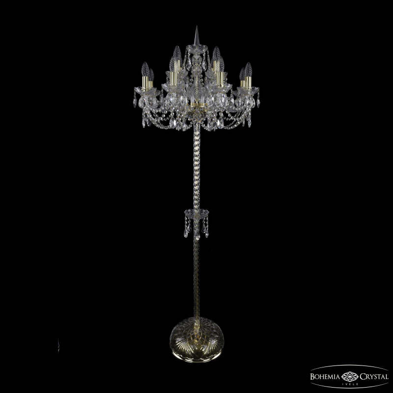 Торшер Bohemia Ivele Crystal 1406T2/8+4/195-165 G в Санкт-Петербурге
