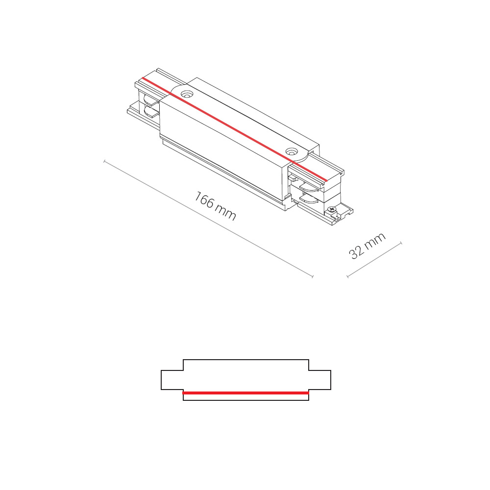 Коннектор прямой Nowodvorski Ctls Power 8708 в Санкт-Петербурге