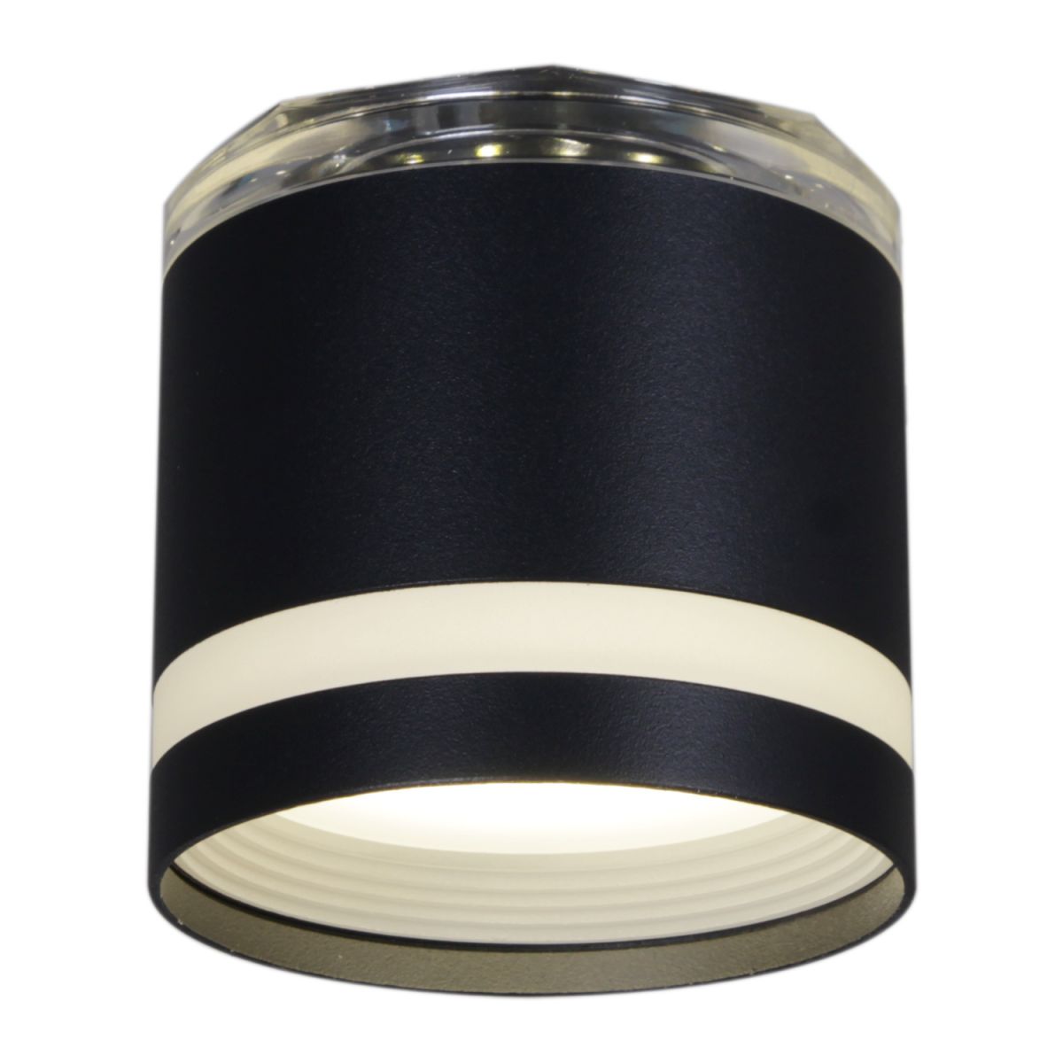 Накладной светильник Reluce 53001-9.5-001LD GX53+LED3W BK в Санкт-Петербурге