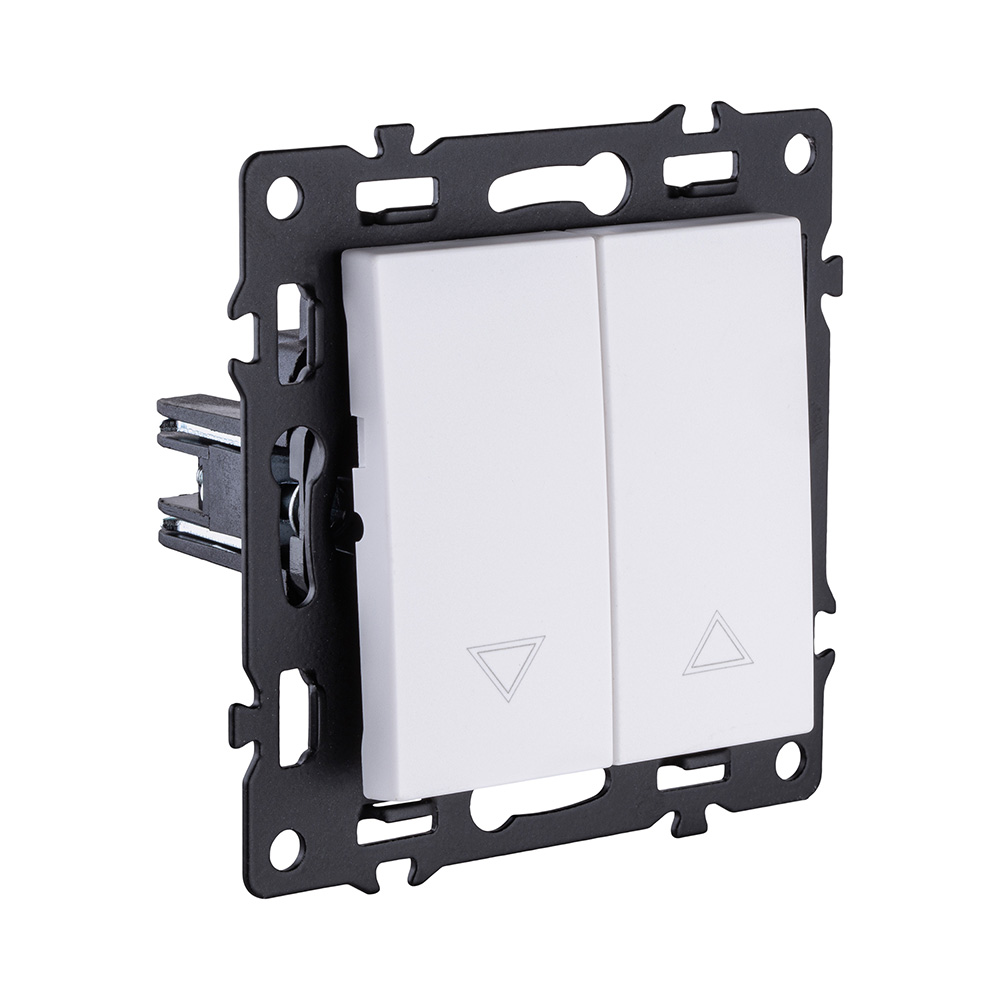 Механизм управления жалюзи 2-клавишный, белый Kollinger Asthetik AS-013WH в #REGION_NAME_DECLINE_PP#