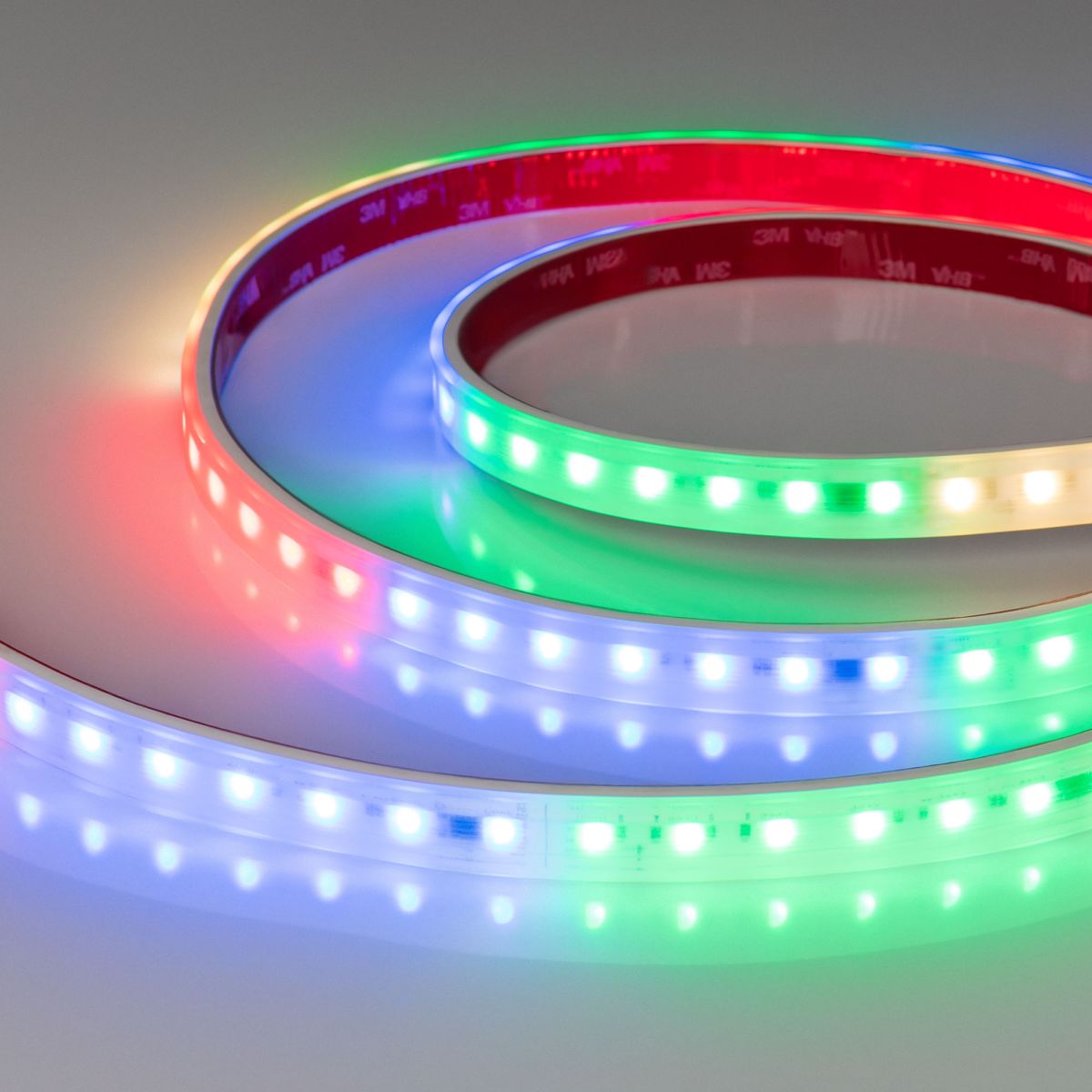 Светодиодная лента герметичная Arlight DMX-PS-B70-14mm 24V RGBW-Warm-PX7 (17 W/m, IP67, 5060, 5m) (CRI>90) 056722 в Санкт-Петербурге