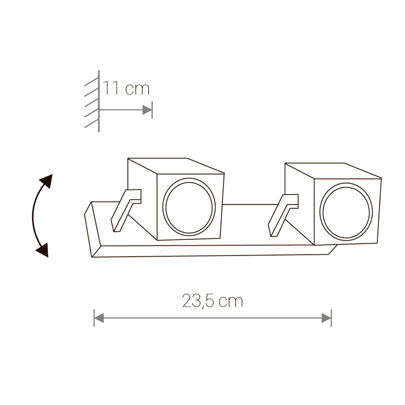 Спот Nowodvorski Cuboid 8807 в Санкт-Петербурге