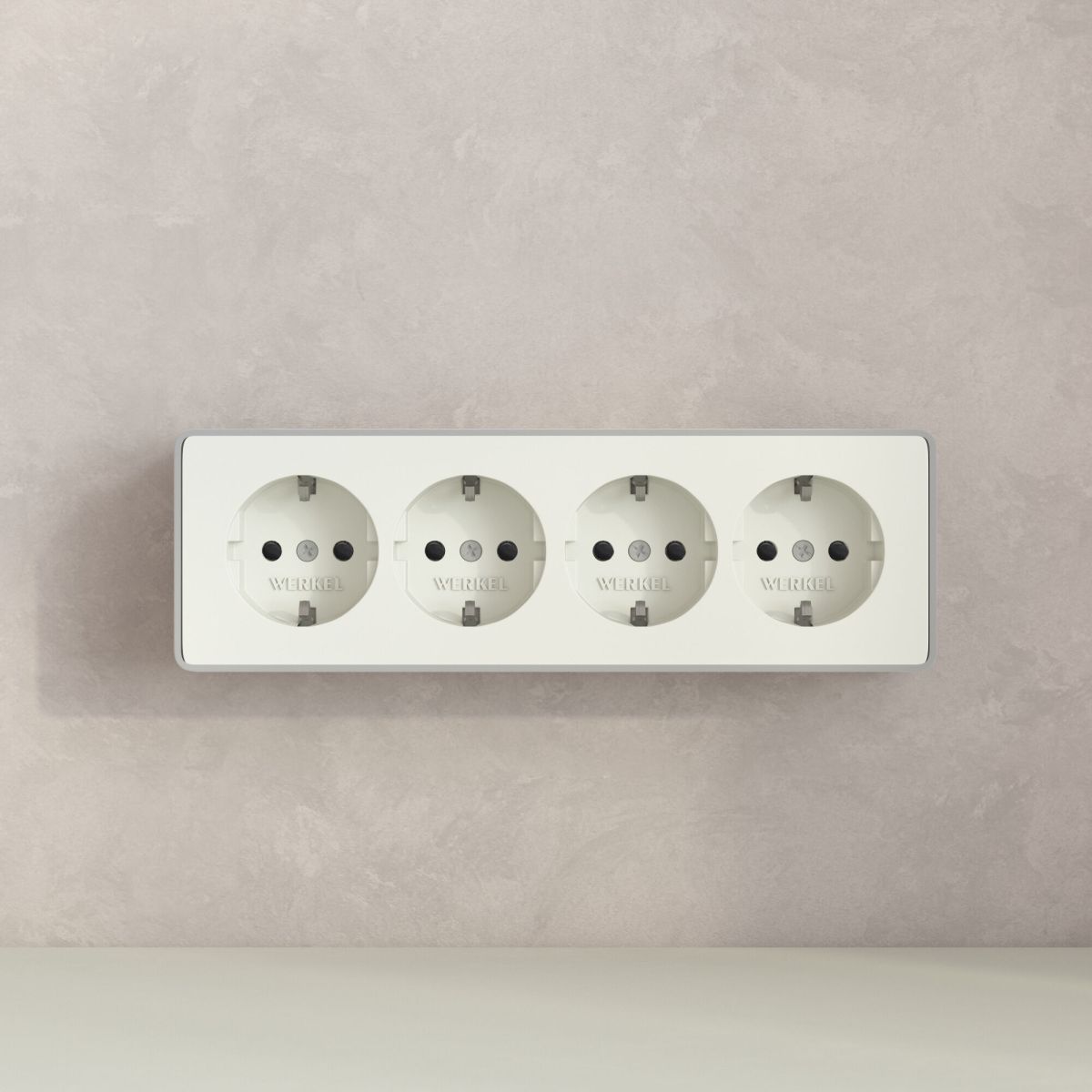 Розетка четверная с заземлением и шторками Werkel Gallant (слоновая кость) W5072204 4690389217999 a071253 в #REGION_NAME_DECLINE_PP#