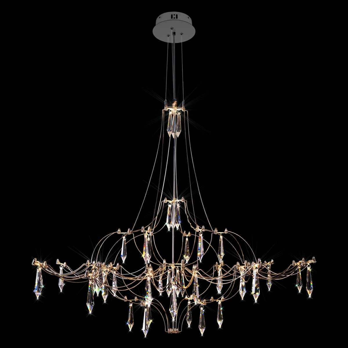 Подвесная люстра Loft IT Mira 10588/800 Silver Asfour в Санкт-Петербурге