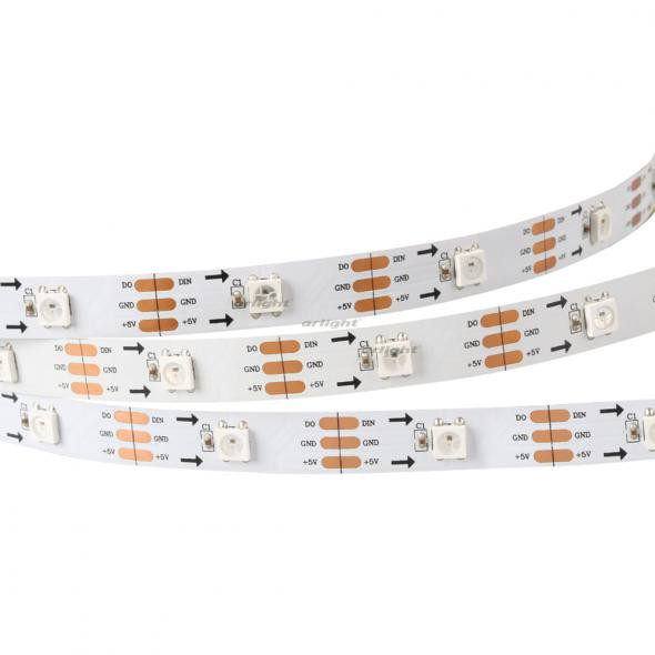 Светодиодная лента Arlight SPI-5000-AM 5V RGB (5060, 150 LED x1, 2812) 022203 в Санкт-Петербурге
