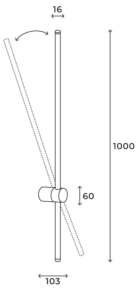 Настенный светильник Hesby Lighting Edge HSBL_0226 в Санкт-Петербурге