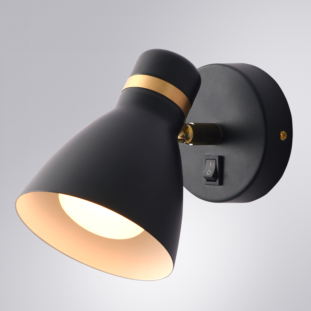 Спот Arte Lamp Fafnir A5047AP-1BK в Санкт-Петербурге