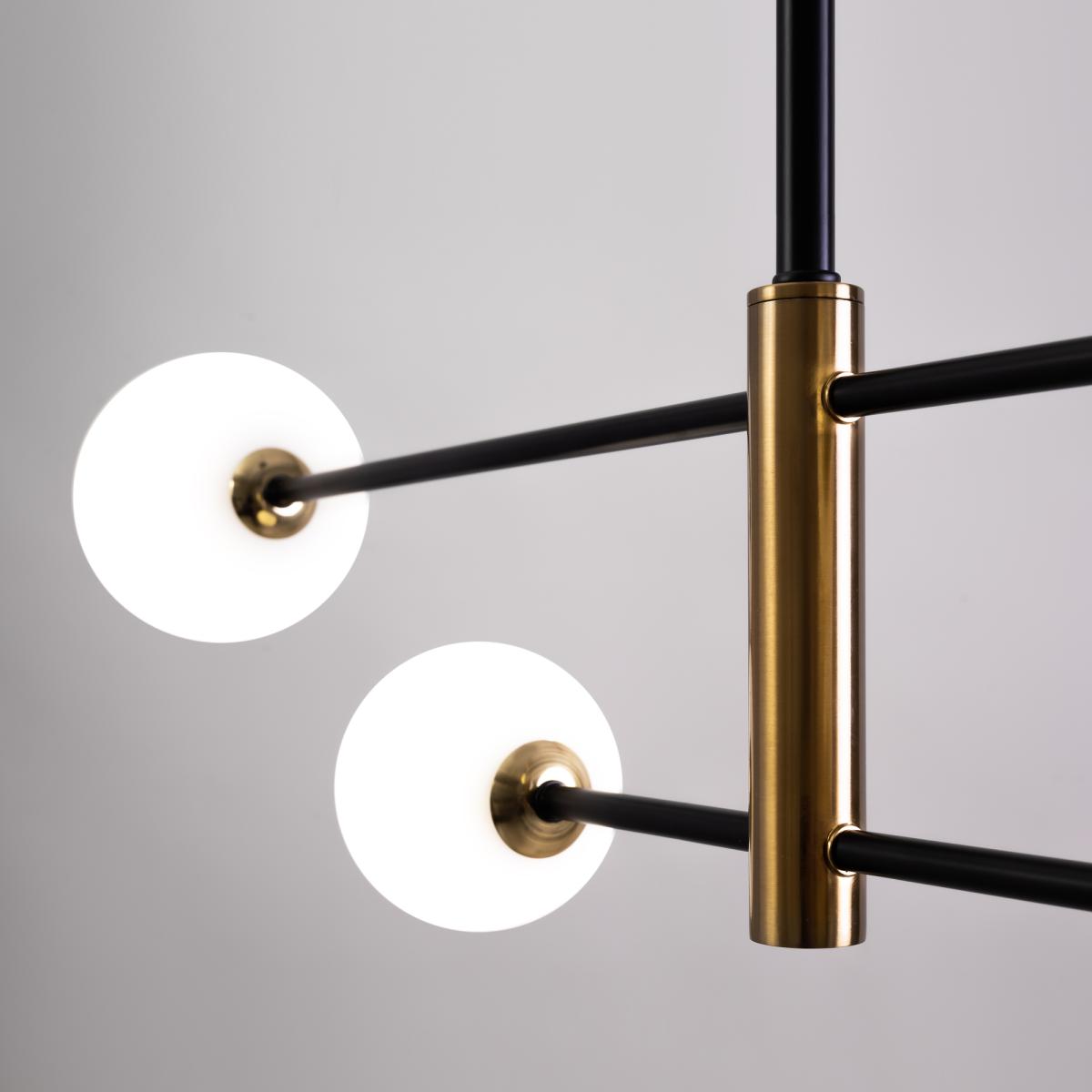 Люстра на штанге Freya Sphirity FR5376CL-04B в Санкт-Петербурге