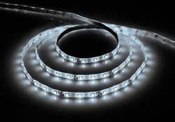 Светодиодная влагозащищенная лента Feron 4,8W/m 60LED/m 2835SMD холодный белый 1M LS604 27752 в Санкт-Петербурге