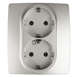 Розетка 2X2P+E Schuko со шторками Эра 12-2104-15 Б0019334 в #REGION_NAME_DECLINE_PP#