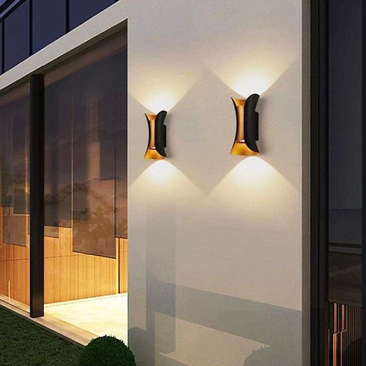 Архитектурный светильник Reluce 86852-9.2-002KT LED2*5W BK+GD в Санкт-Петербурге