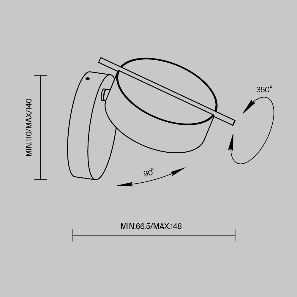 Настенный светильник Maytoni Nuance MOD180WL-L4W3K1 в Санкт-Петербурге