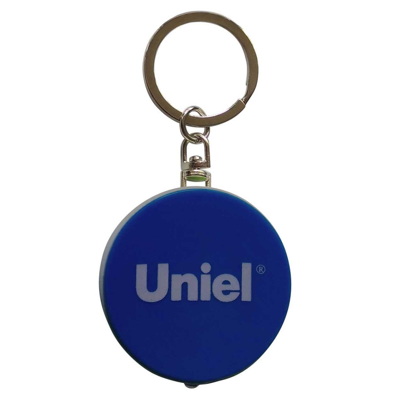 Фонарь-брелок светодиодный (UL-00004097) Uniel Standard Mini от батареек 47х40 S-KL022-T Blue в Санкт-Петербурге