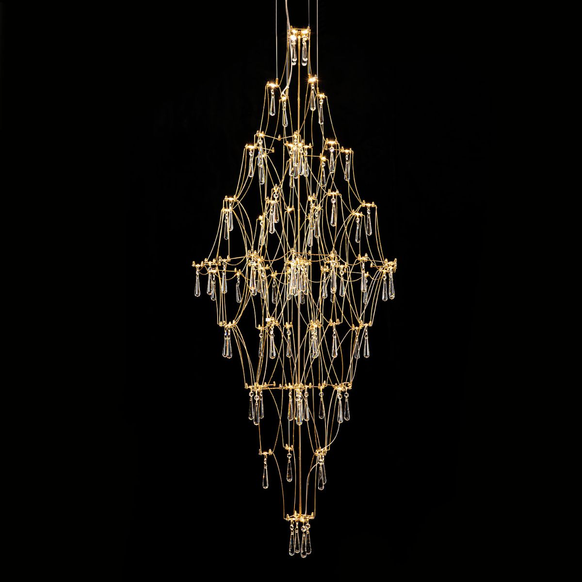 Подвесная люстра Modelux premium ML.7826.600P GD в #REGION_NAME_DECLINE_PP#