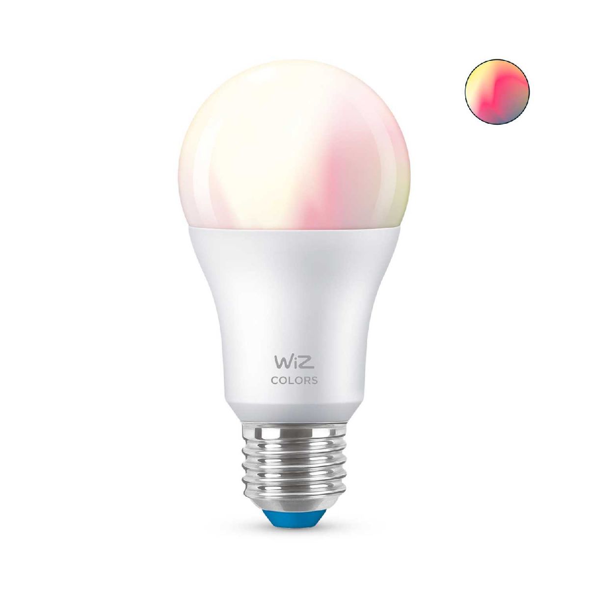 Умная светодиодная лампа Wiz Wi-Fi BLE60WA60E27922-65RGB1PF/6 E27 7W 2200/6500K 929002383602 в Санкт-Петербурге