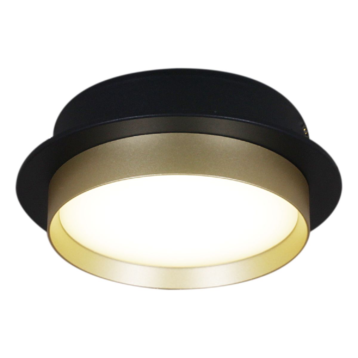 Встраиваемый светильник Reluce 53005-9.0-001RLD GX53 BK+GD в Санкт-Петербурге