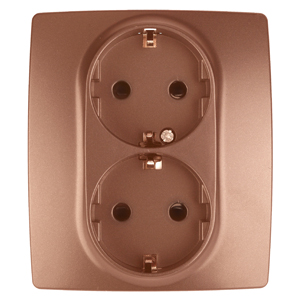 Розетка 2P+E Schuko со шторками Эра 12-2104-14 Б0019333 в Санкт-Петербурге