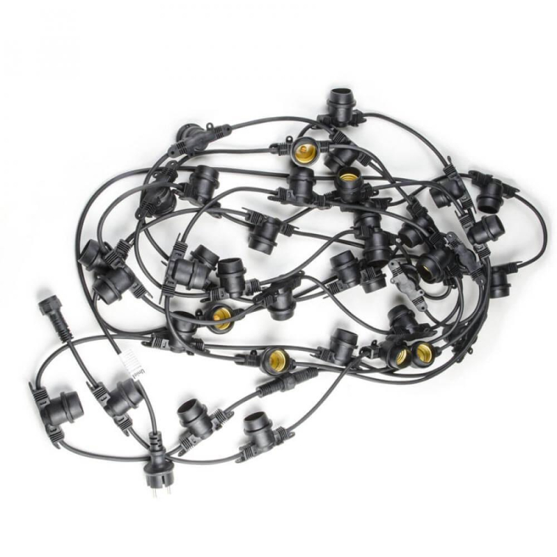 Уличная гирлянда Uniel (UL-00007150) черный UDL-K121 10/E27/5M 5C IP65 Black Belt-Light в Санкт-Петербурге