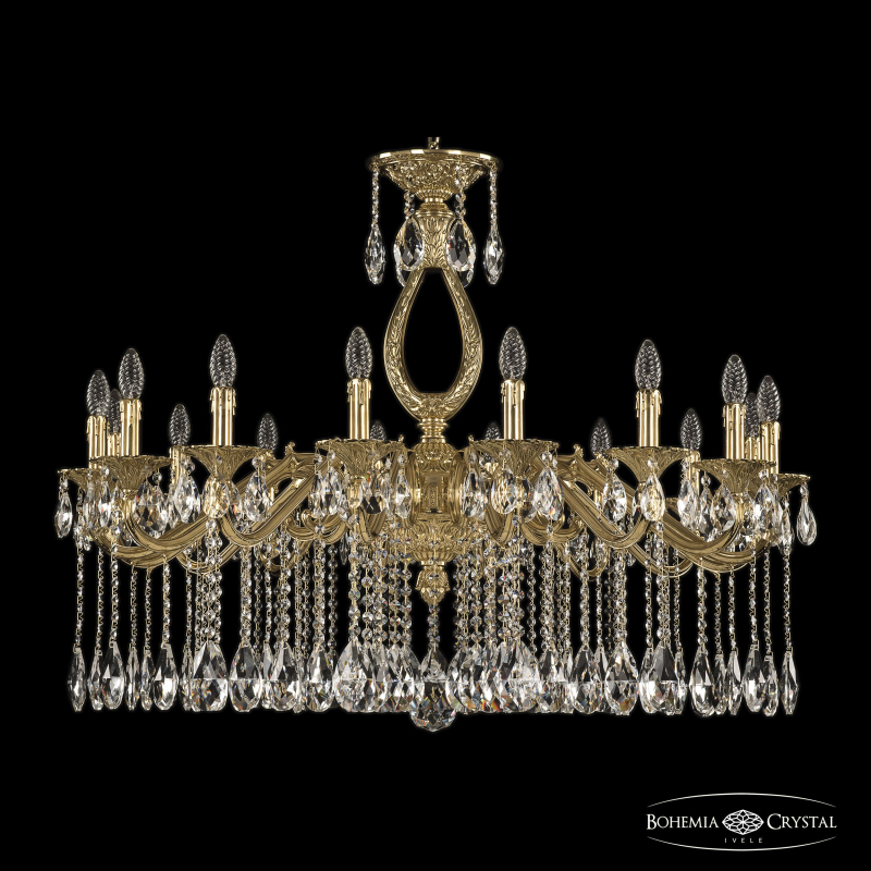 Подвесная люстра Bohemia Ivele Crystal Verona 72302/16/360 A G в Санкт-Петербурге
