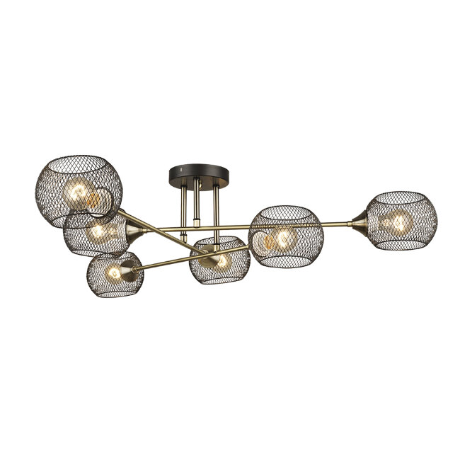 Потолочная люстра Wedo Light Stelara WD3511/6C-BK-AB-BK в Санкт-Петербурге