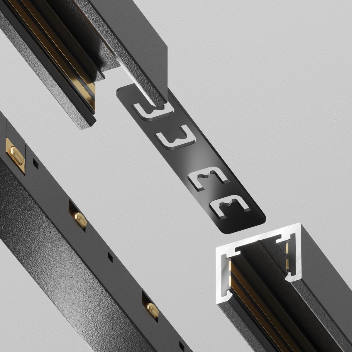 Коннектор прямой Exility X накладной/встраиваемый Maytoni TRA239C-21B в #REGION_NAME_DECLINE_PP#