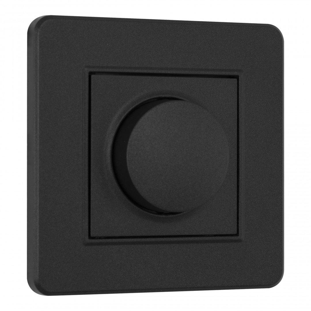 Диммер с рамкой Arte Milano SET16-1-48-1 black в Санкт-Петербурге