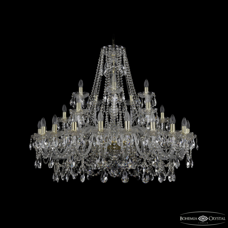 Подвесная люстра Bohemia Ivele Crystal 1411/20+5+5/360 G в Санкт-Петербурге